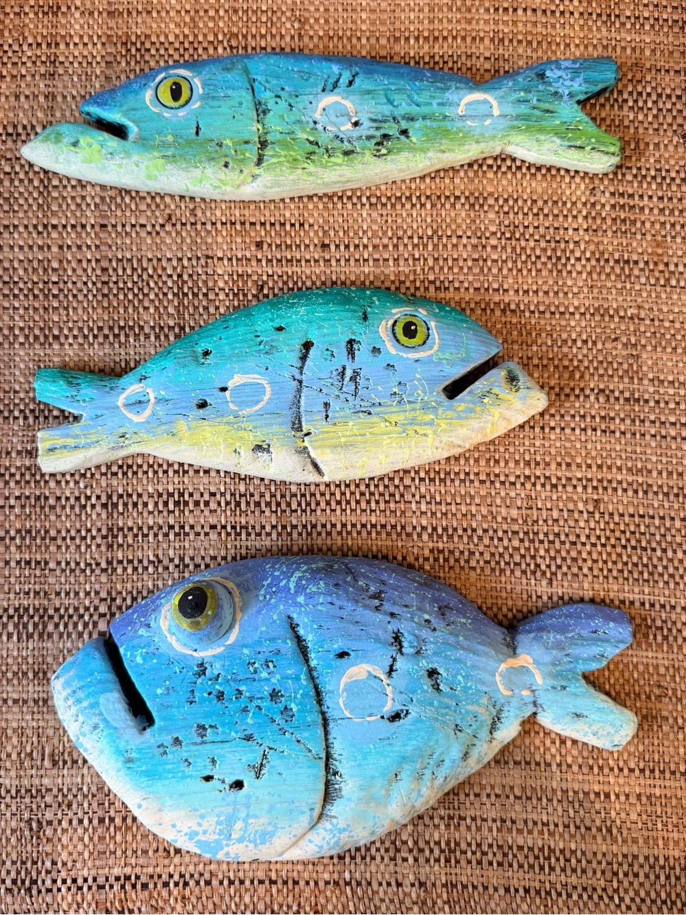 Handcrafted Driftwood Fish Decor Beach Home